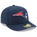 Men's New England Patriots New Era Navy Omaha Low Profile 59FIFTY Fitted Hat 2814828